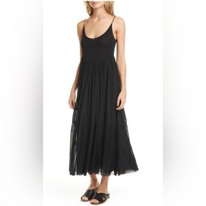 VINCE Black Maxi Dress, Medium, Never Worn, NWT, Lightweight, Adjustable Straps